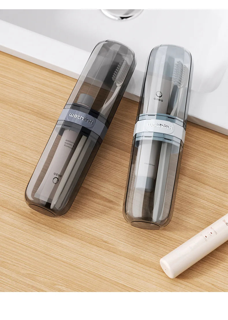 Portable Toothbrush and Toothpaste Travel Case - 11