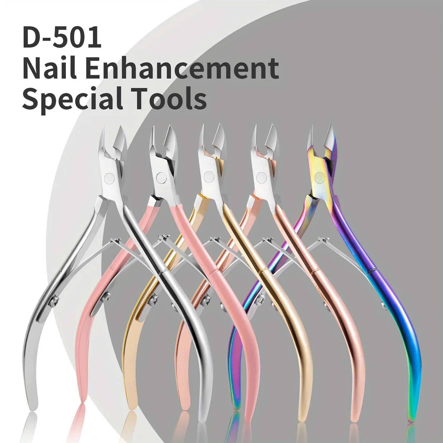 Professional Stainless Steel Cuticle Nipper for Manicure - 8