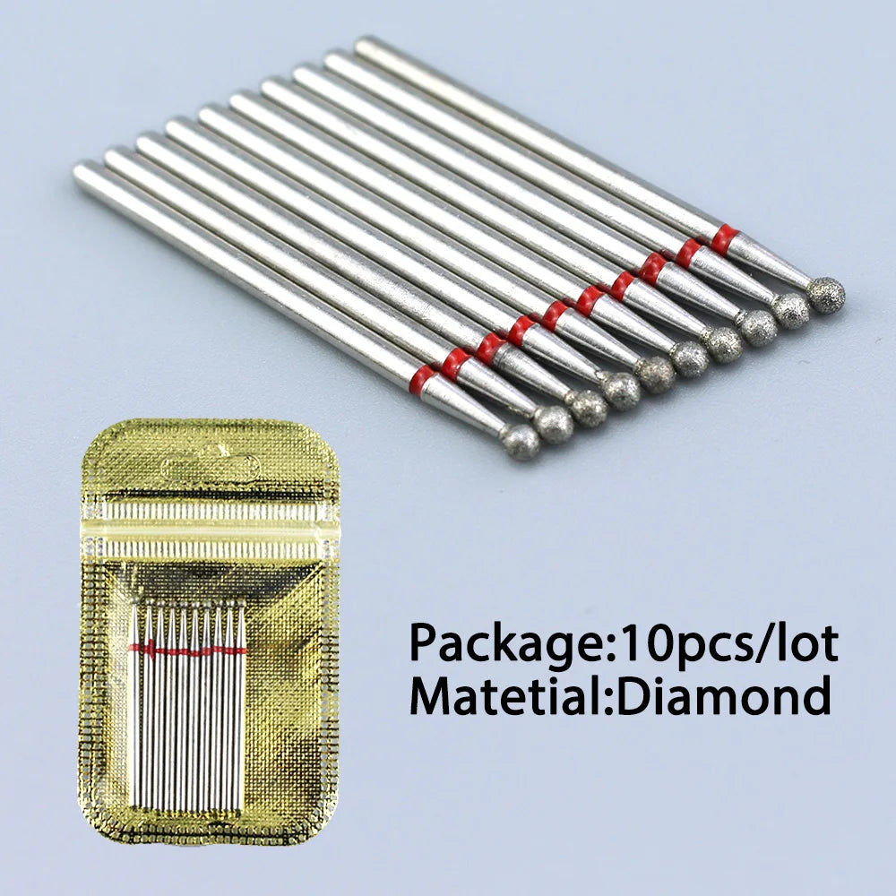 Diamond Drill Bit Set for Professional Nail Manicure
