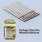 Diamond Drill Bit Set for Professional Nail Manicure