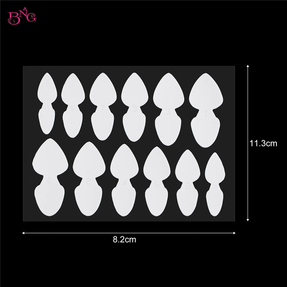 Reusable Silicone French Nail Manicure Forms - 8