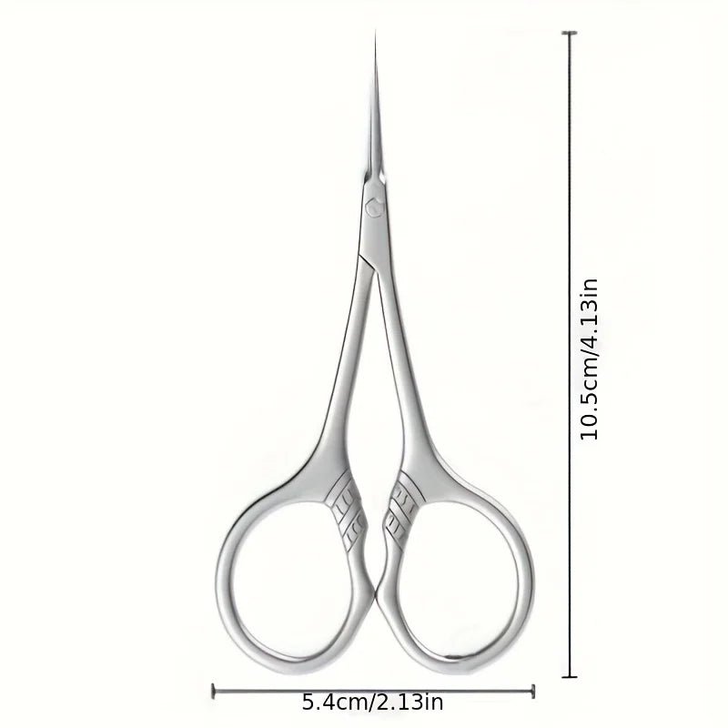 Precision Curved Blade Stainless Steel Cuticle Scissors