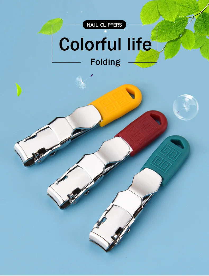 Ultra-Thin Foldable Stainless Steel Nail Clipper
