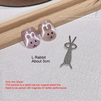 Rabbit Shape Cat Eye Nail Art Magnet Tool