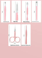 Professional Stainless Steel Manicure Grooming Set