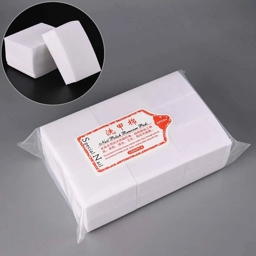 Lint-Free Nail Polish Remover Pads
