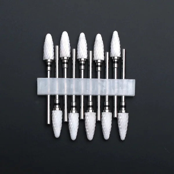 Ceramic Nail Drill Bit Set for Manicure and Pedicure