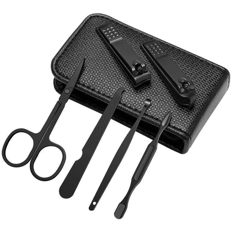 Professional Portable Stainless Steel Manicure Grooming Kit