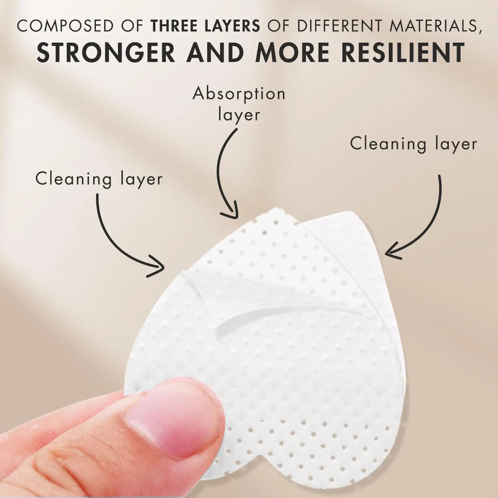 Lint-Free Nail Cleaning Wipes for Manicure and Eyelash Prep