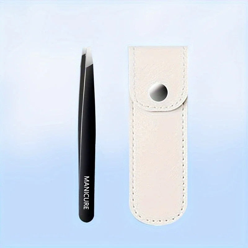 Precision Slant-Tip Eyebrow Tweezers