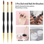 Professional Nail Art Brush and Dotting Tool Set