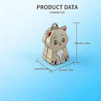 Portable Cat Design Keychain Nail Clipper