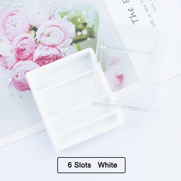 Clear Nail Drill Bit Storage Case - 18