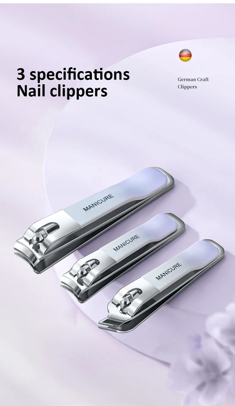 Professional Stainless Steel Manicure and Pedicure Grooming Set