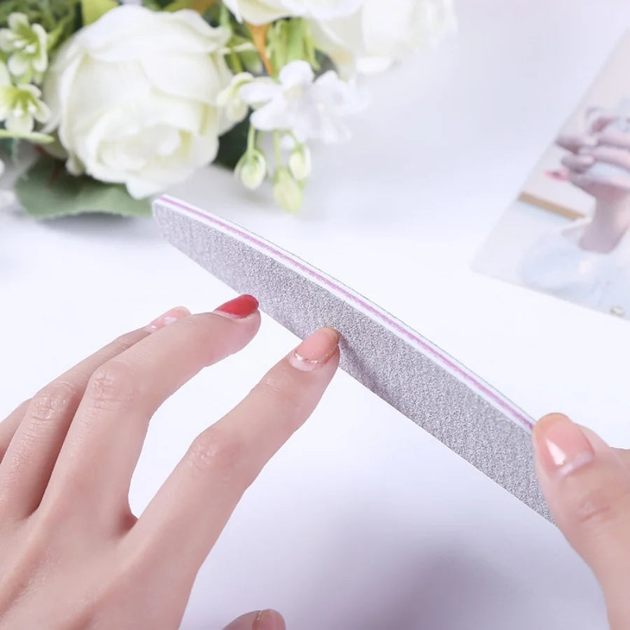 Professional Double-Sided Nail File for Manicures - 3