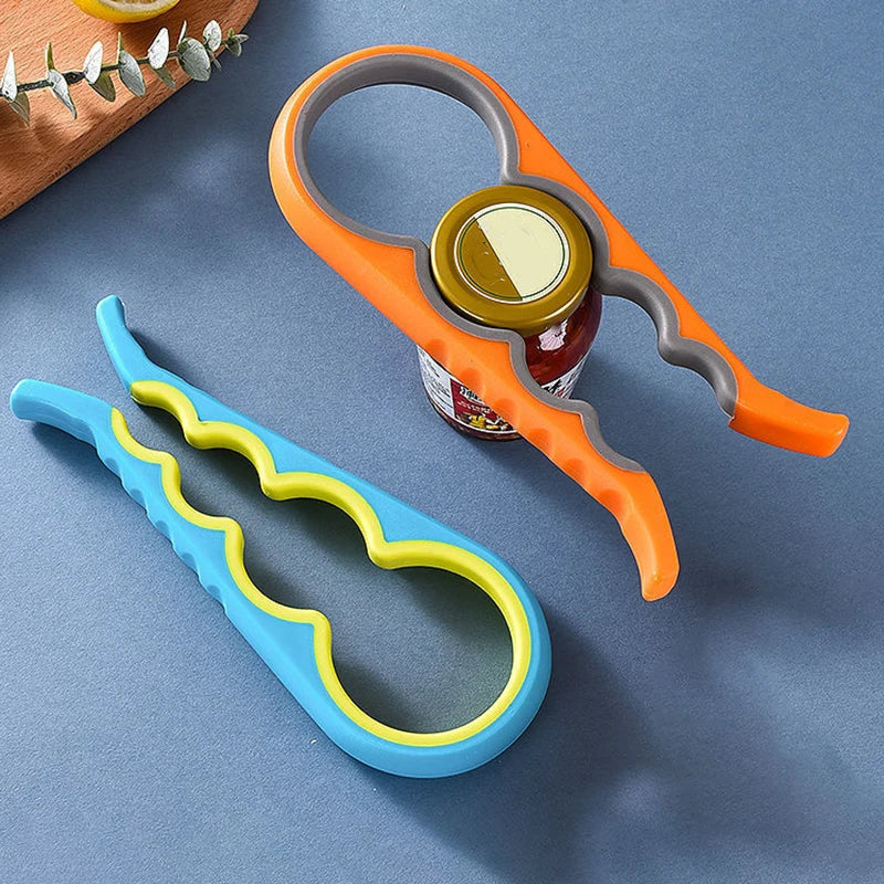 Multifunctional 4-in-1 Easy Grip Jar and Bottle Opener - 11