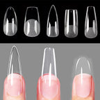 Almond Soft Gel Full Cover Press-On Nails