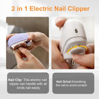 Electric Automatic Nail Trimmer and Polisher