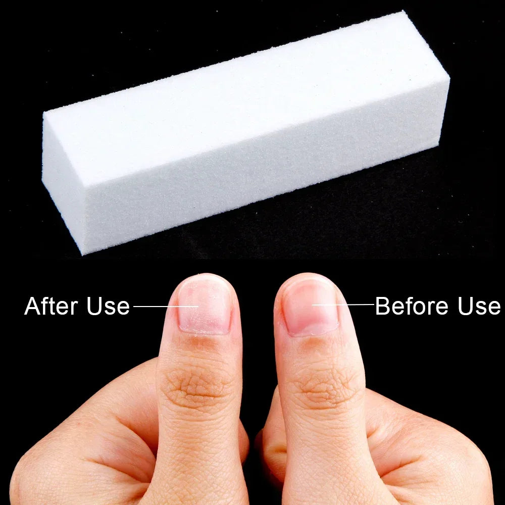 4-Way Nail Buffing Block for Professional Manicure Care - 22