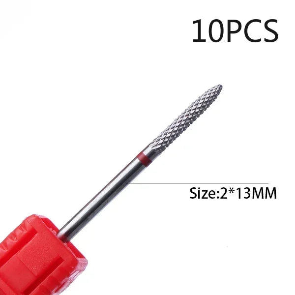 Professional Tungsten Carbide Nail Drill Bit Set - 73