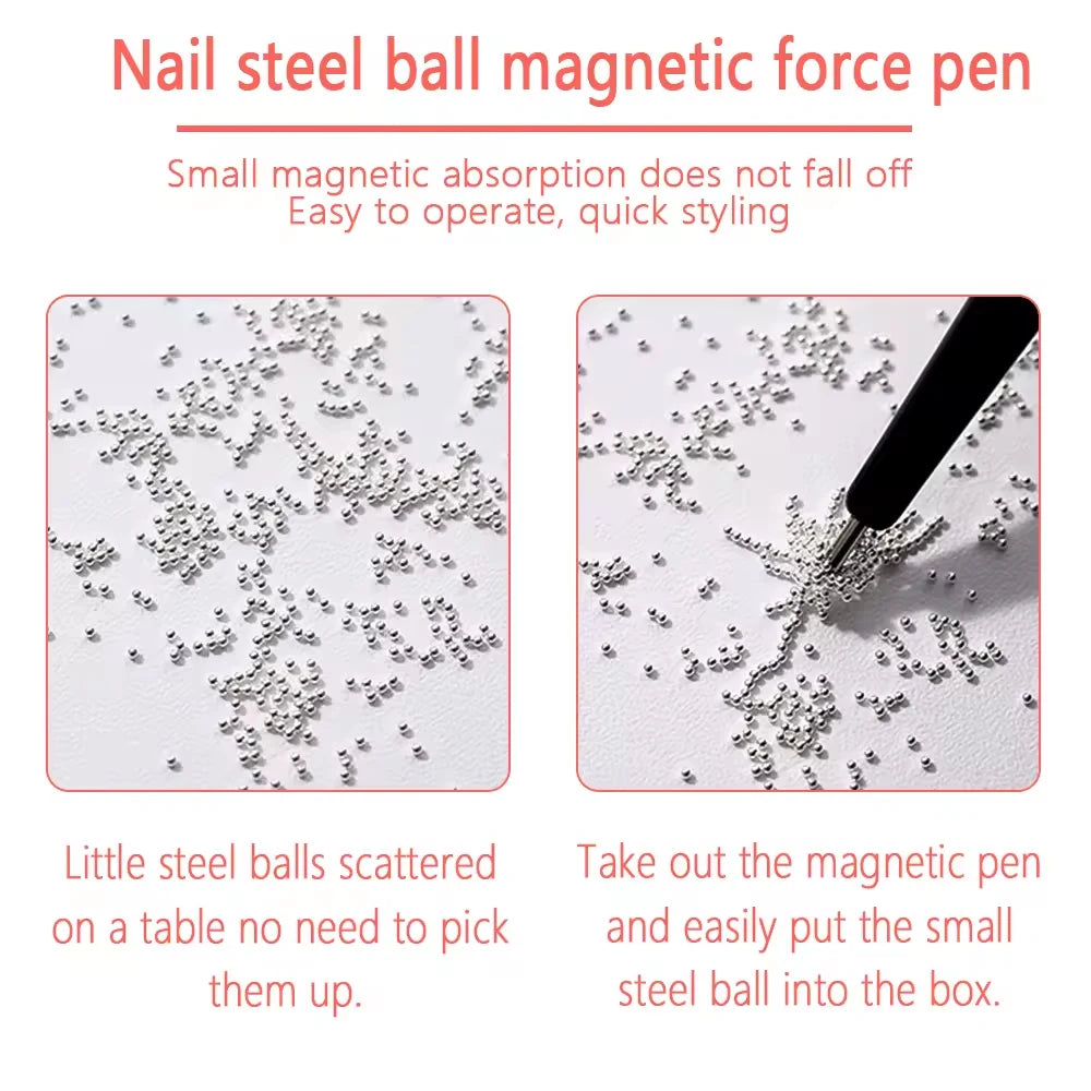 Magnetic Picking Tool for Nail Art and Craft Beads