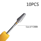Professional Tungsten Carbide Nail Drill Bit Set
