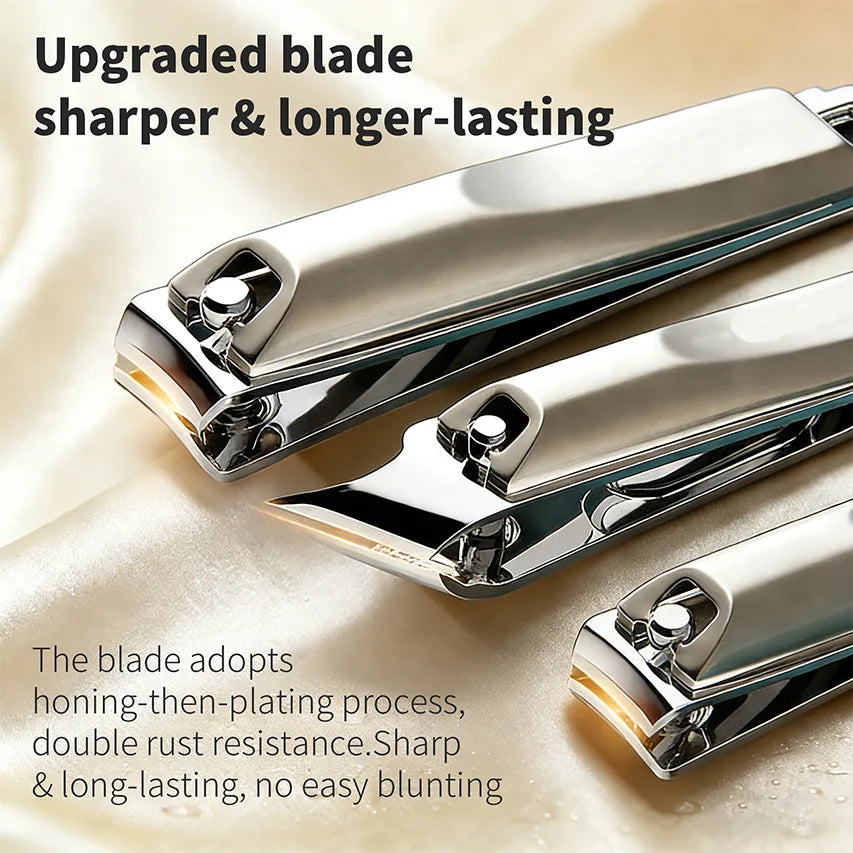 Professional Stainless Steel Manicure and Pedicure Grooming Kit - 16