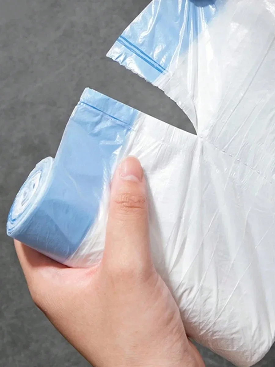 Heavy-Duty Drawstring Trash Bags for Kitchen and Home