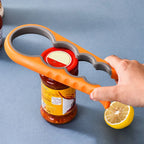 Multifunctional 4-in-1 Easy Grip Jar and Bottle Opener