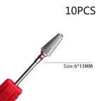 Professional Tungsten Carbide Nail Drill Bit Set