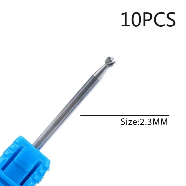 Professional Tungsten Carbide Nail Drill Bit Set - 17