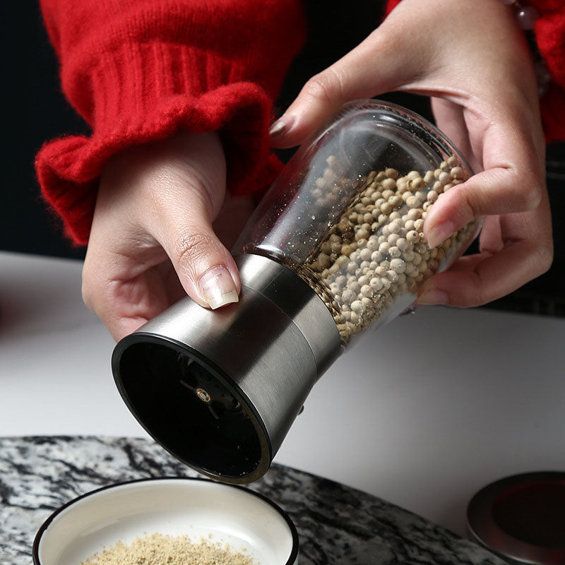 Stainless Steel Adjustable Pepper and Salt Grinder