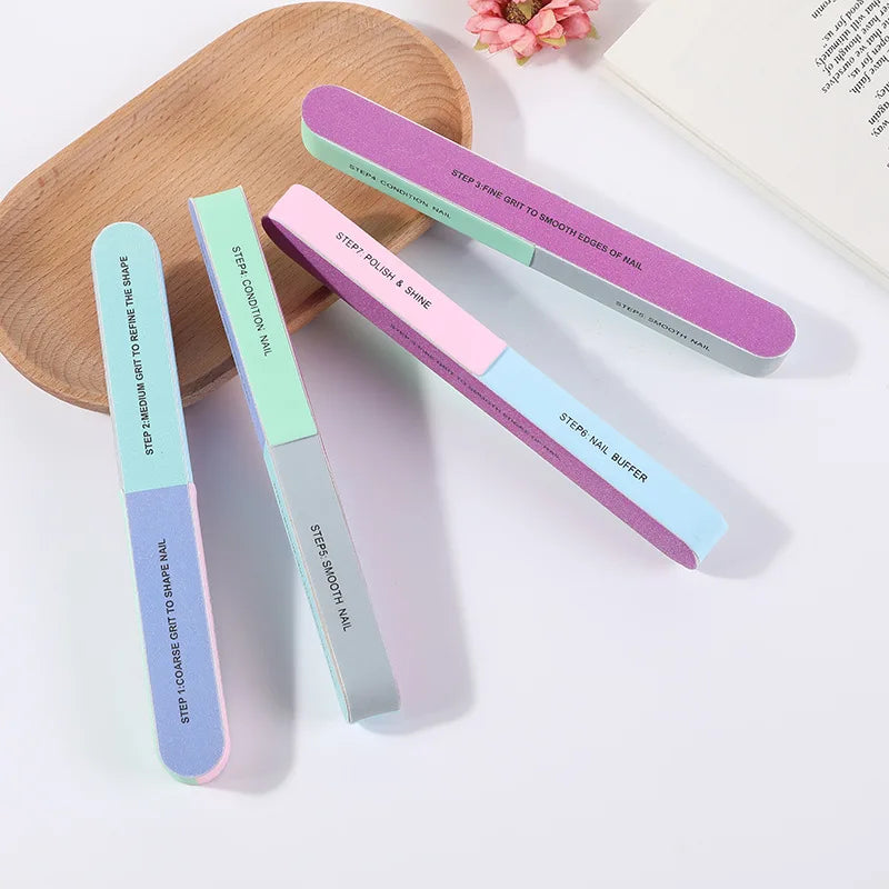 7-Way Professional Nail Buffer and Polishing File