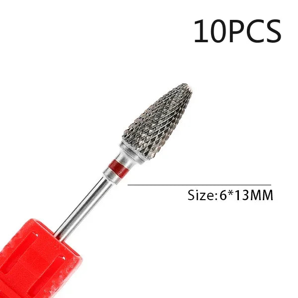 Professional Tungsten Carbide Nail Drill Bit Set