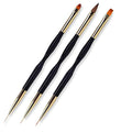 Dual-Ended Nail Art Brush Set for Professional Manicures