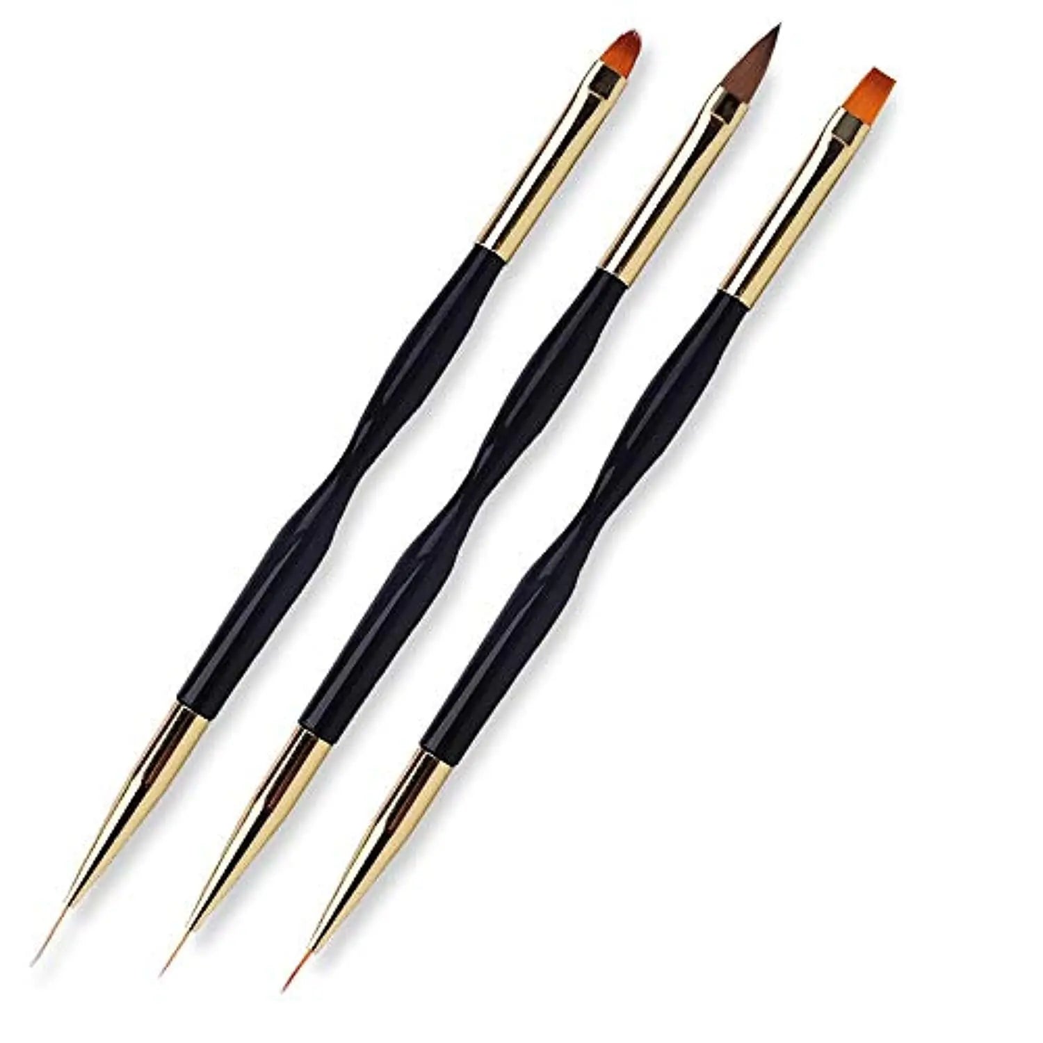 Dual-Ended Nail Art Brush Set for Professional Manicures