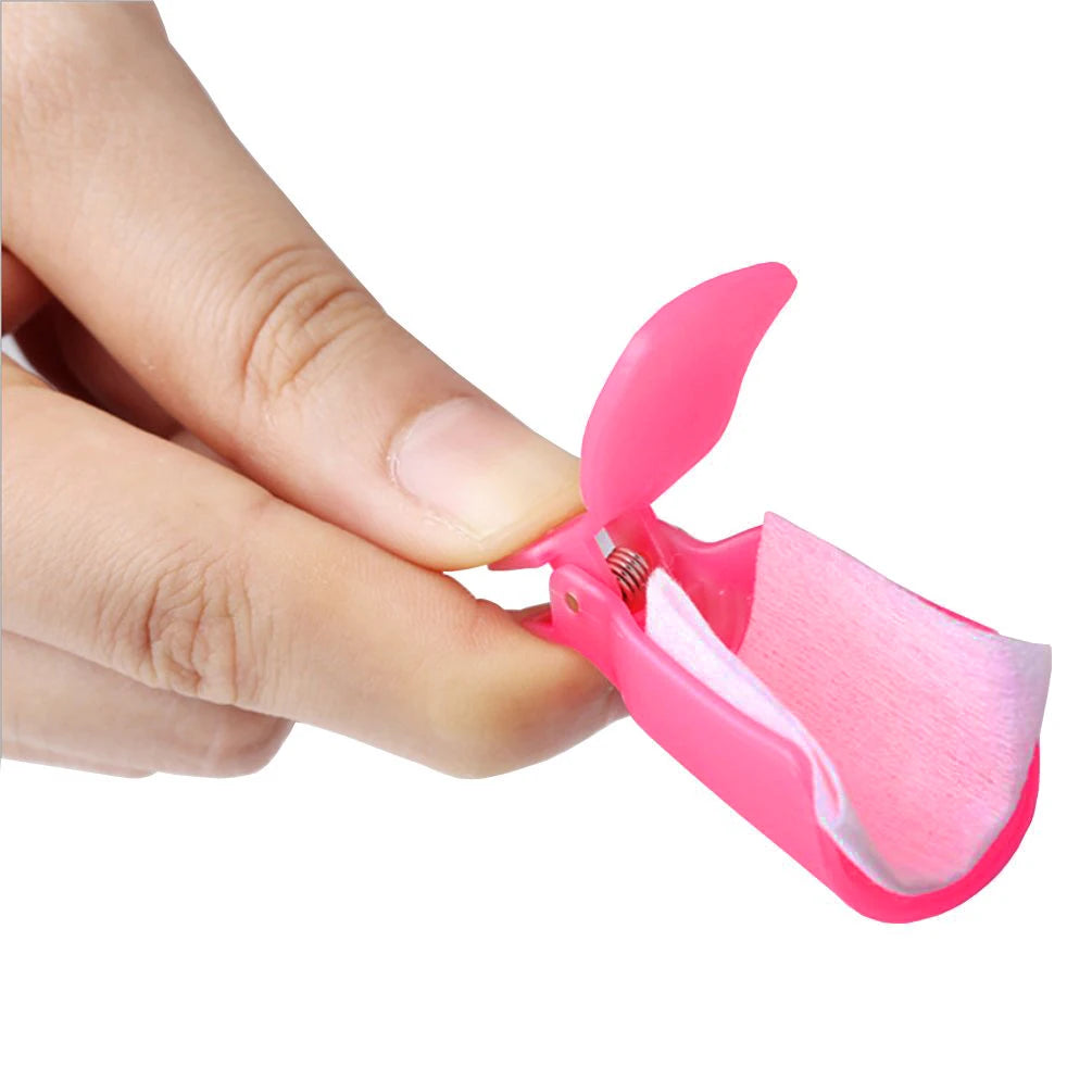 Reusable Soak Off Nail Gel Polish Remover Clips