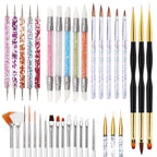 Professional Nail Art Brush and Dotting Tool Set