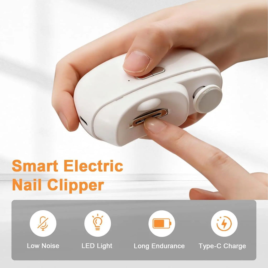 Electric Automatic Nail Trimmer and Polisher