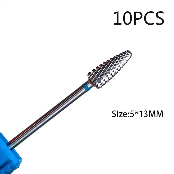 Professional Tungsten Carbide Nail Drill Bit Set