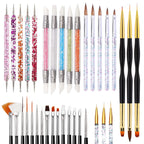 Professional Nail Art Brush and Dotting Tool Set