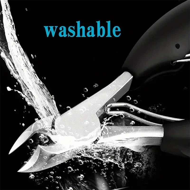 Heavy-Duty Stainless Steel Nail Trimmer for Thick Nails