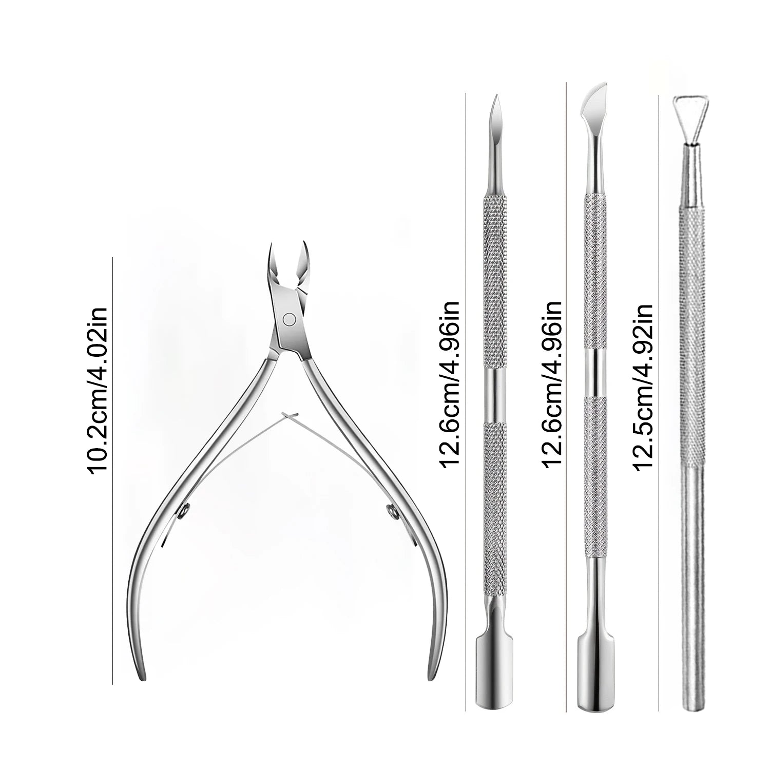 Professional Stainless Steel Cuticle Trimmer and Manicure Set