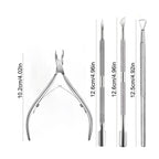 Professional Stainless Steel Cuticle Trimmer and Manicure Set