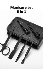 Professional Portable Stainless Steel Manicure Grooming Kit