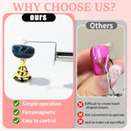 Magnetic Heart Shape Nail Art Tool for Cat Eye Polish