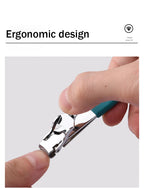 Ultra-Thin Foldable Stainless Steel Nail Clipper