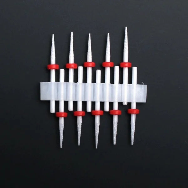 Ceramic Nail Drill Bit Set for Manicure and Pedicure