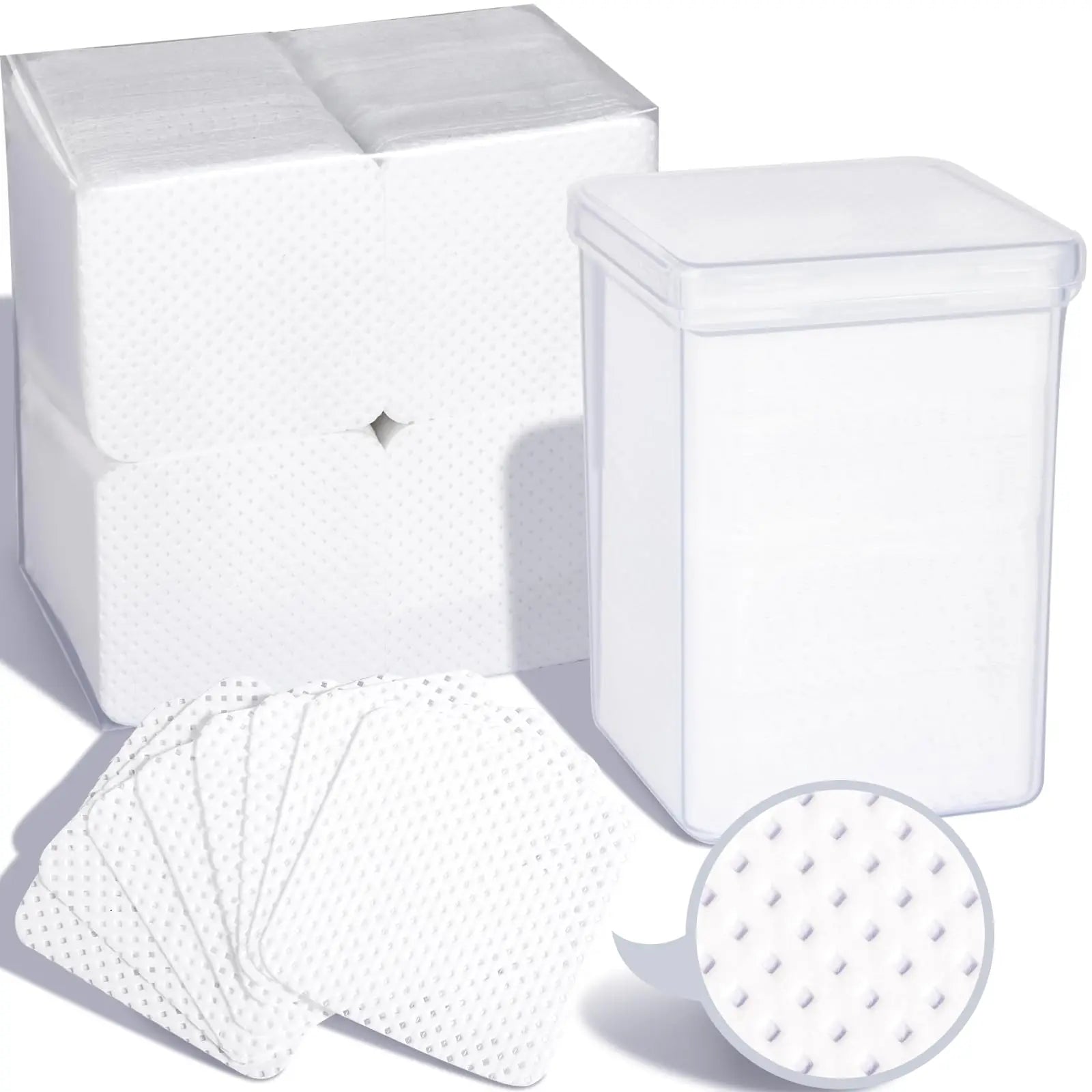 Lint-Free Nail Cleaning Wipes for Manicure and Eyelash Prep - 21