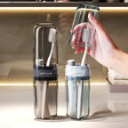 Portable Toothbrush and Toothpaste Travel Case